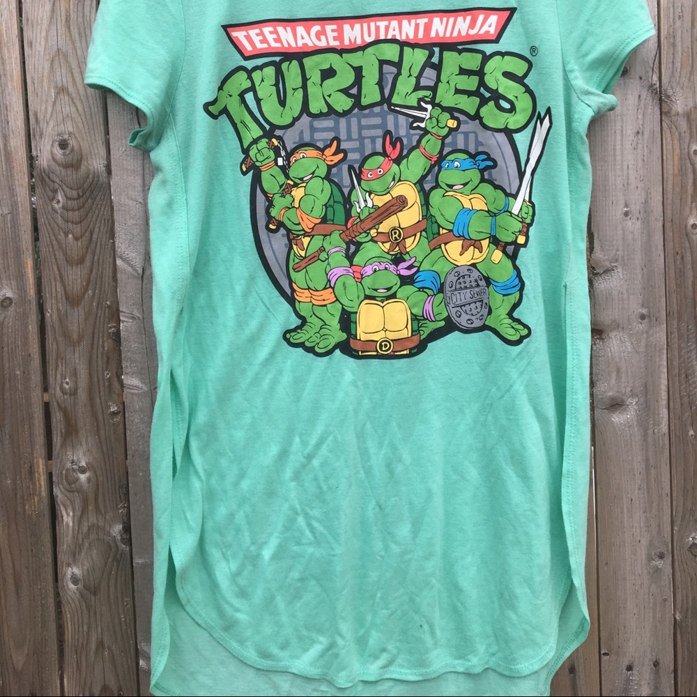 TMNT Women’s T-shirt (Teal)